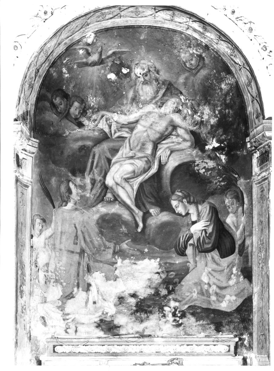 Trinità e Santi (dipinto) - ambito umbro (seconda metà sec. XVII)