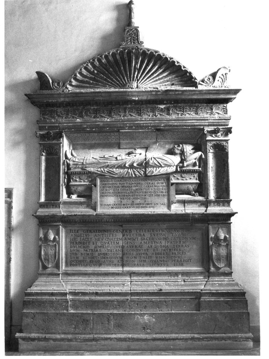 monumento funebre - a edicola di Capponi Luigi (attribuito) (secc. XV/ XVI)