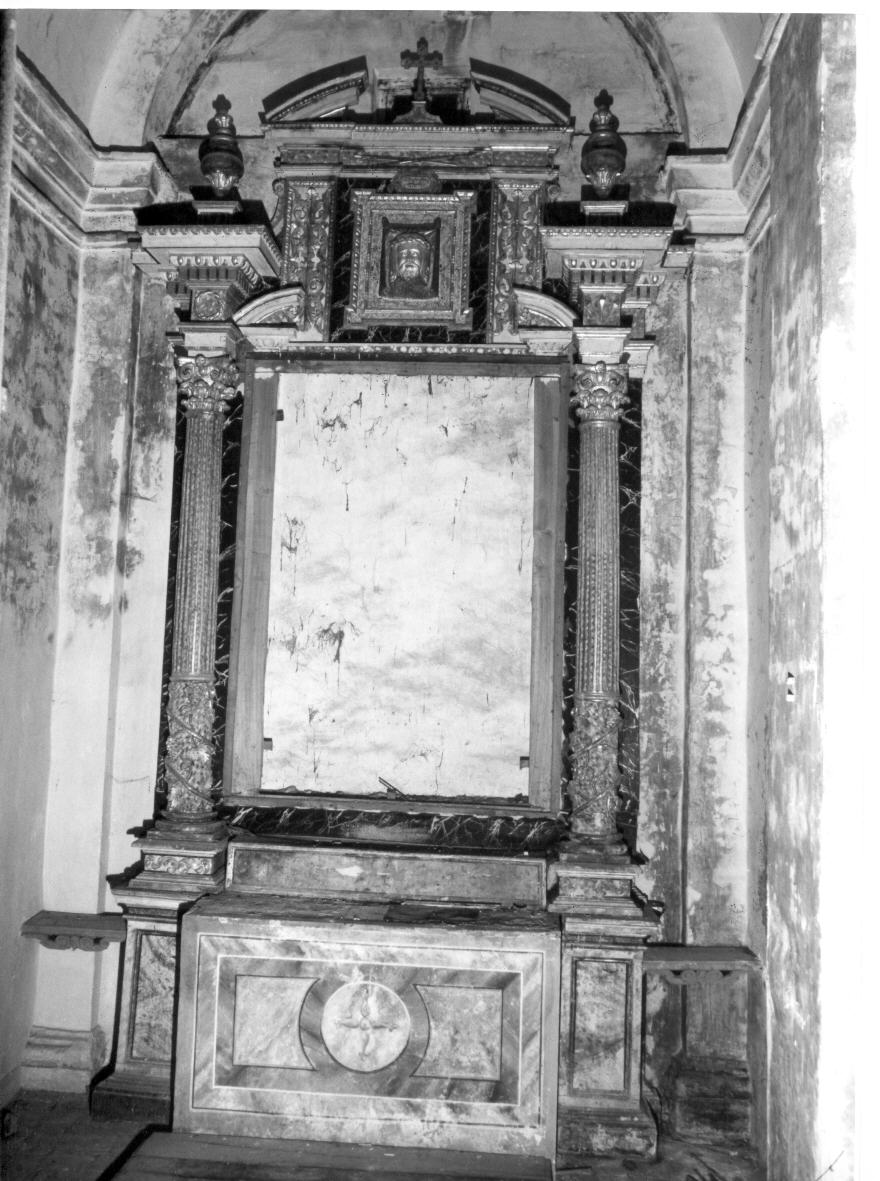 mostra d'altare - bottega italiana (sec. XVII)