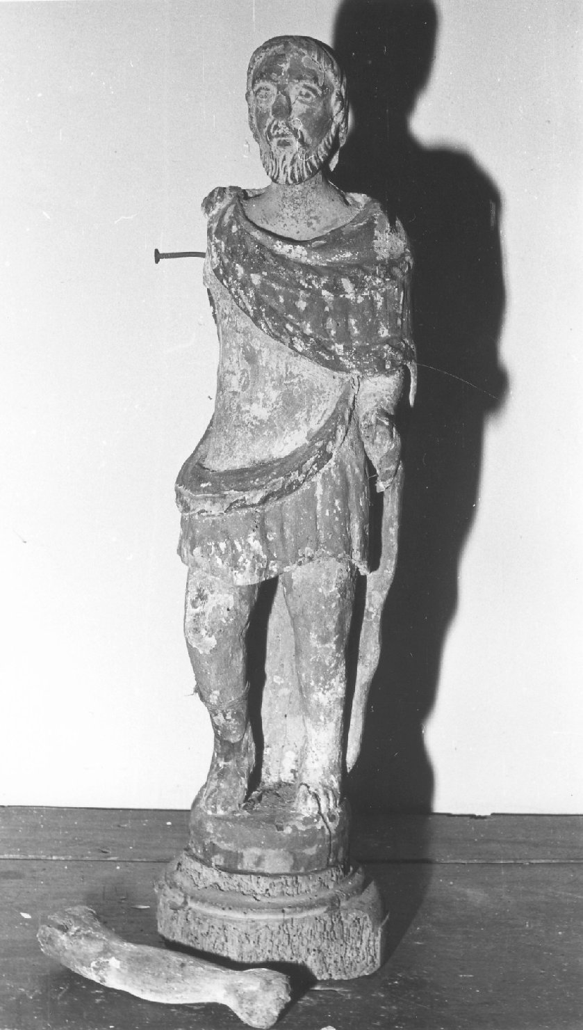 Santo (statua, opera isolata) - manifattura umbra (sec. XVIII)