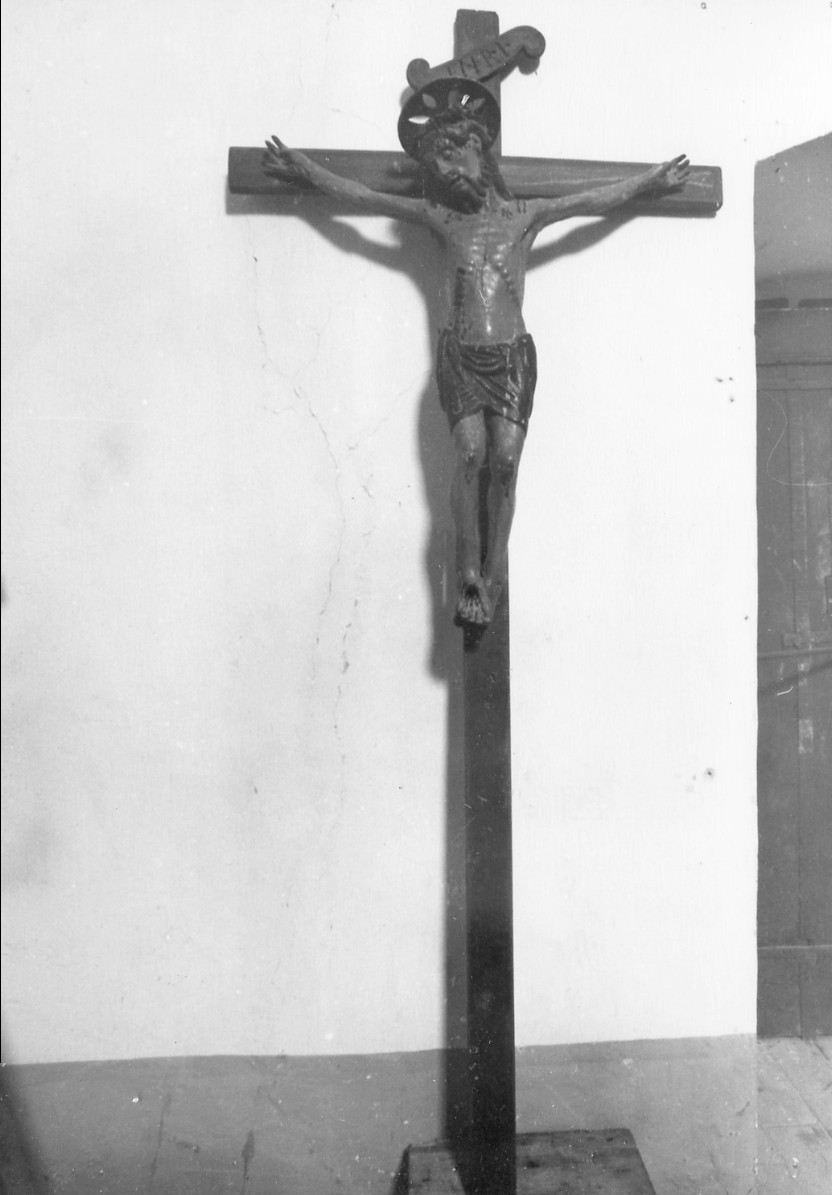 Cristo crocifisso (scultura) - manifattura umbra (sec. XV)