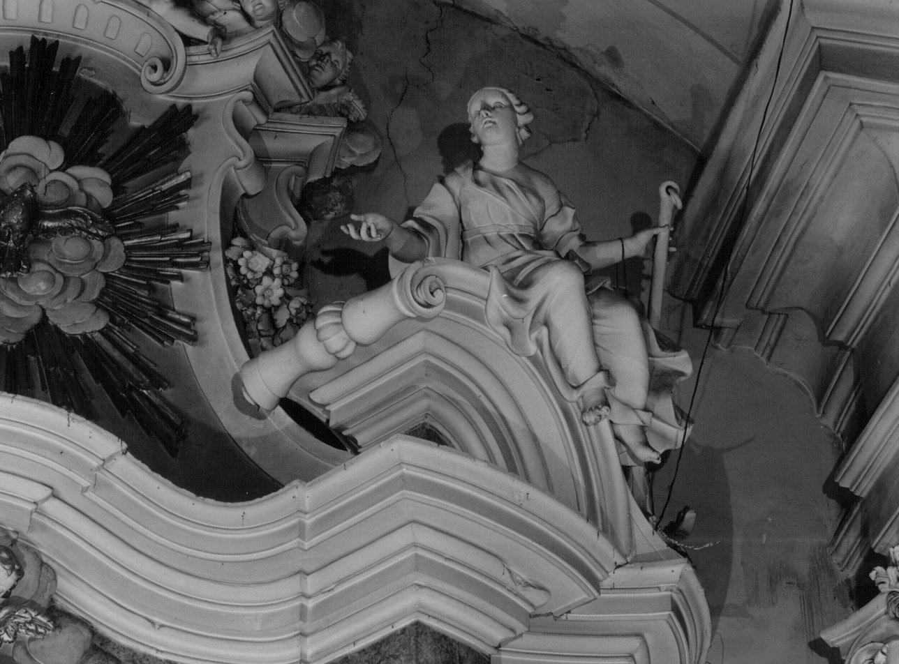 allegoria della Speranza (statua, complesso decorativo) - bottega eugubina (terzo quarto sec. XVIII)