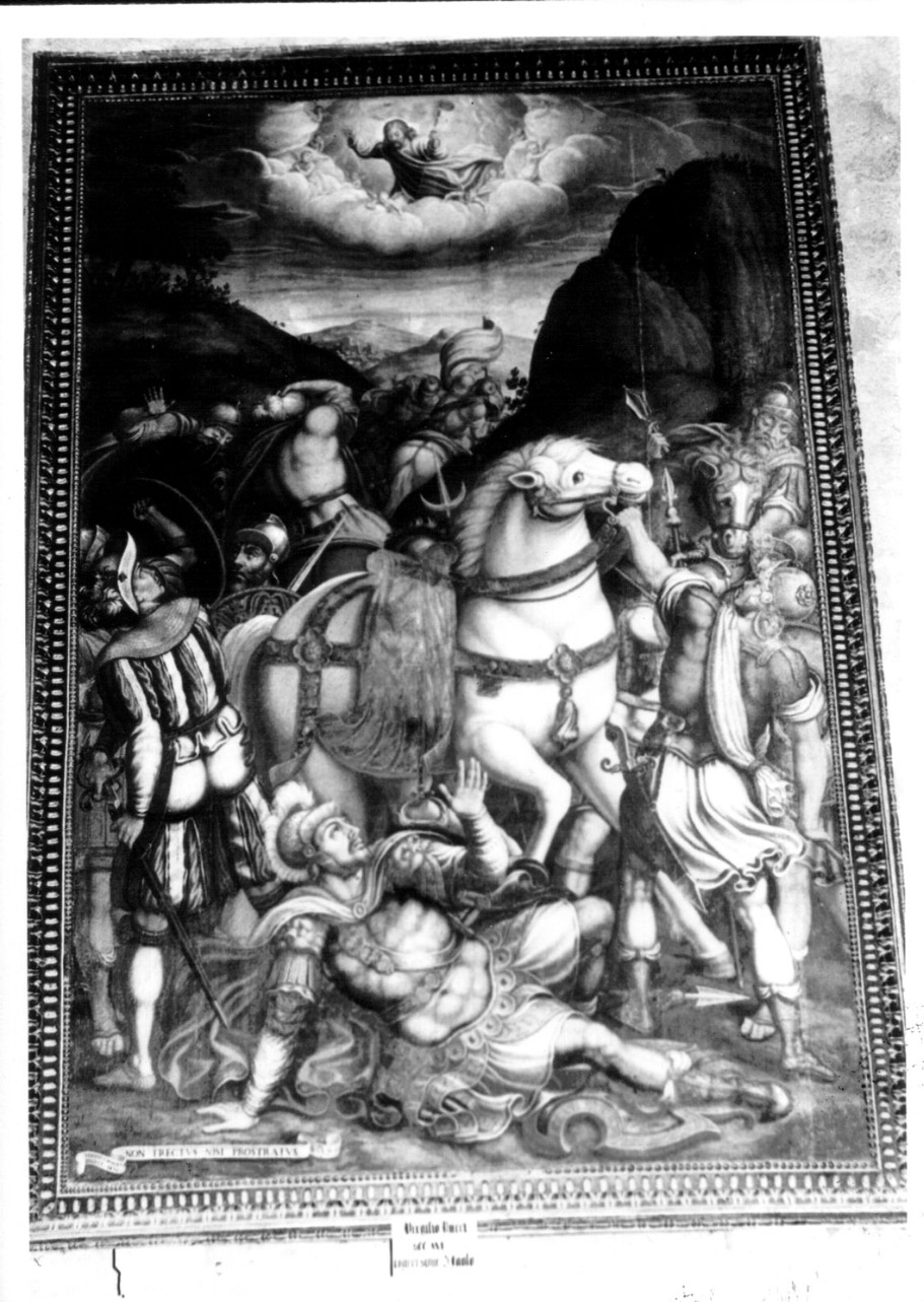 conversione di San Paolo (dipinto, opera isolata) di Nucci Virgilio (fine sec. XVI)