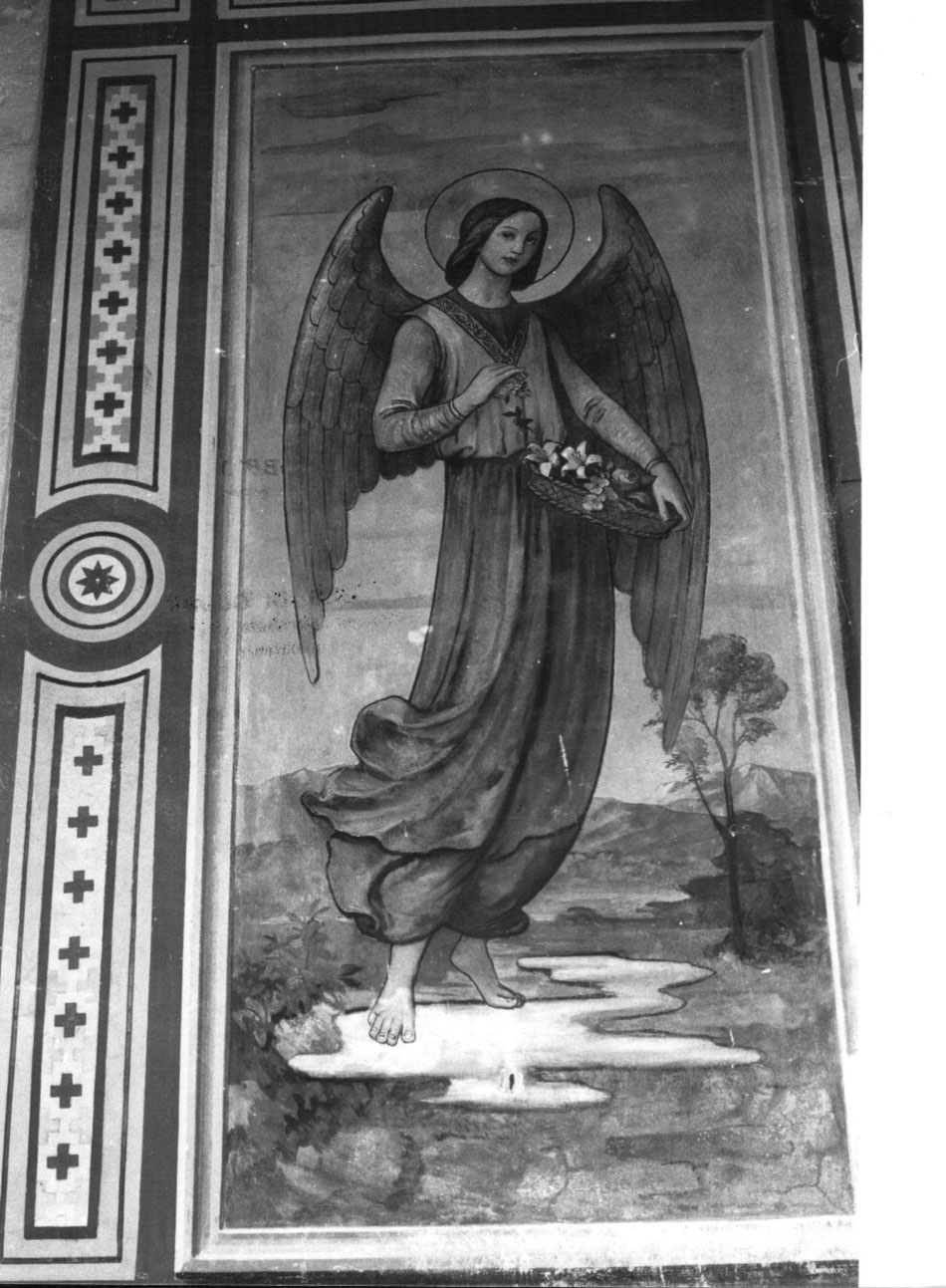 angelo (dipinto, ciclo) di Stoppoloni Augusto, Menichetti Clodomiro (primo quarto sec. XX)