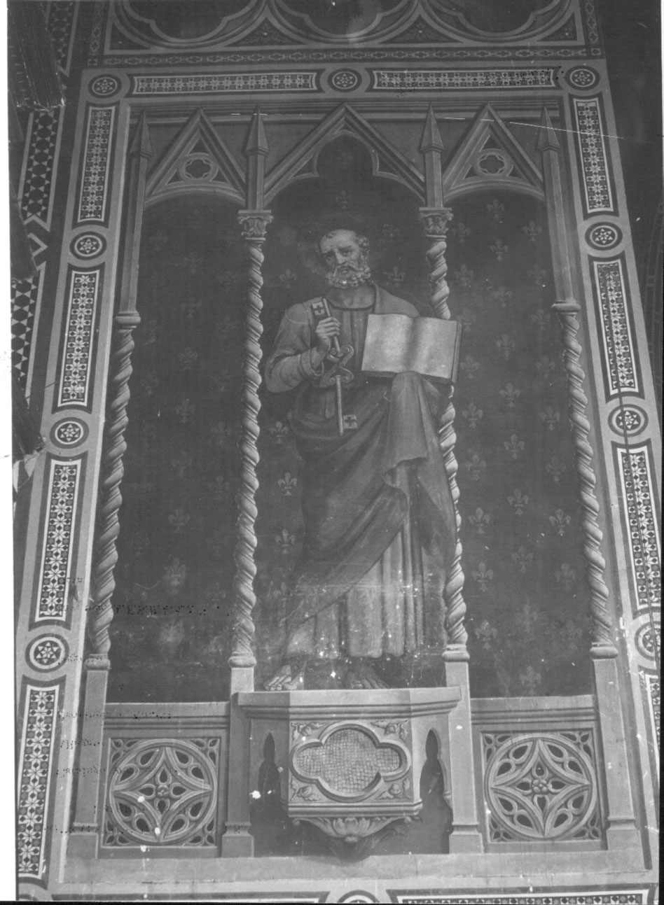 San Pietro (dipinto, ciclo) di Stoppoloni Augusto, Menichetti Clodomiro (primo quarto sec. XX)