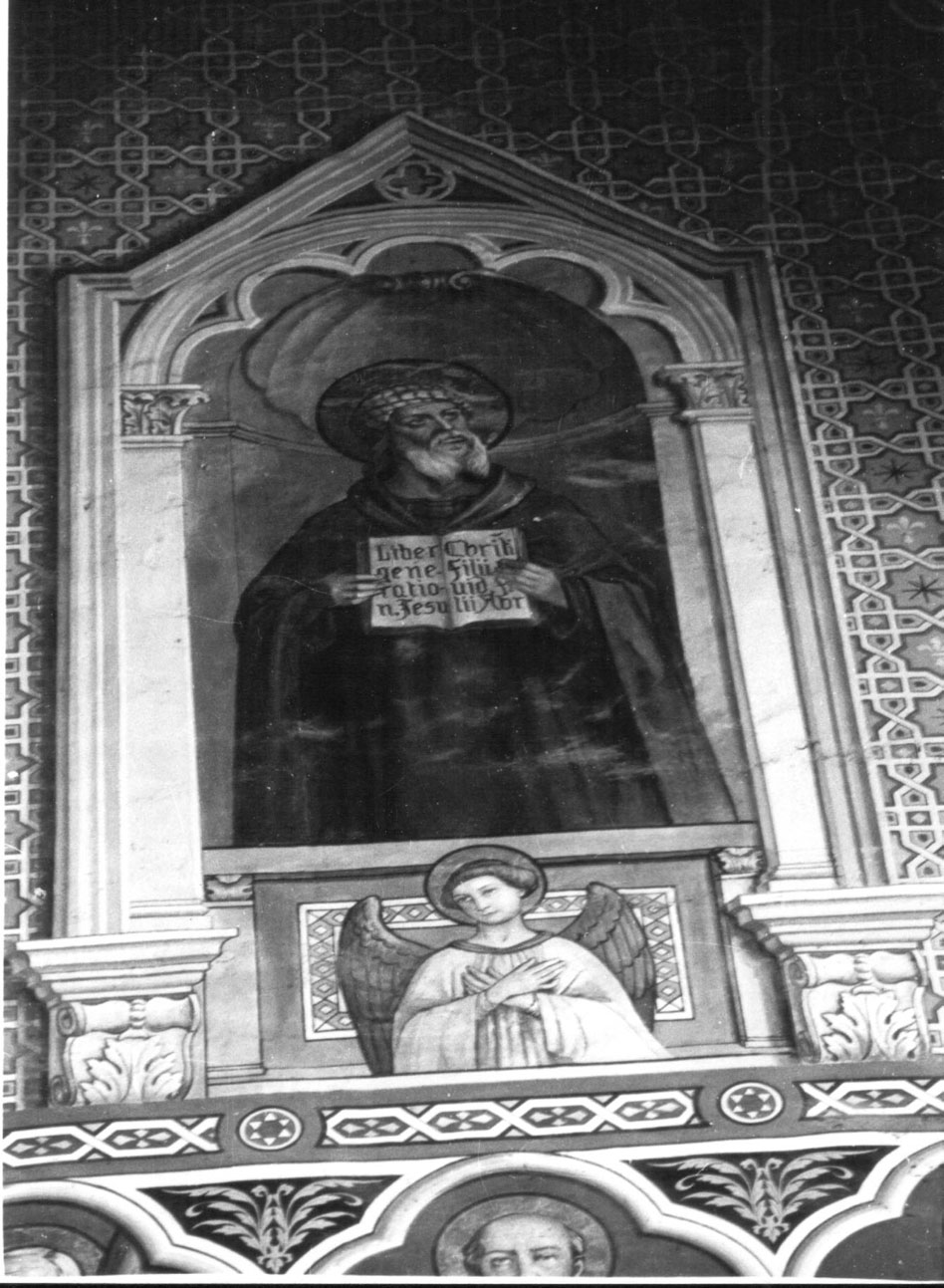 San Matteo Evangelista (dipinto, ciclo) di Stoppoloni Augusto, Menichetti Clodomiro (primo quarto sec. XX)