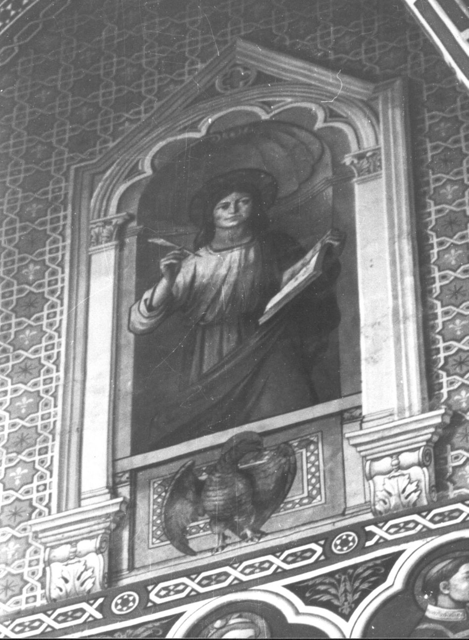 San Giovanni Evangelista (dipinto, ciclo) di Stoppoloni Augusto, Menichetti Clodomiro (primo quarto sec. XX)