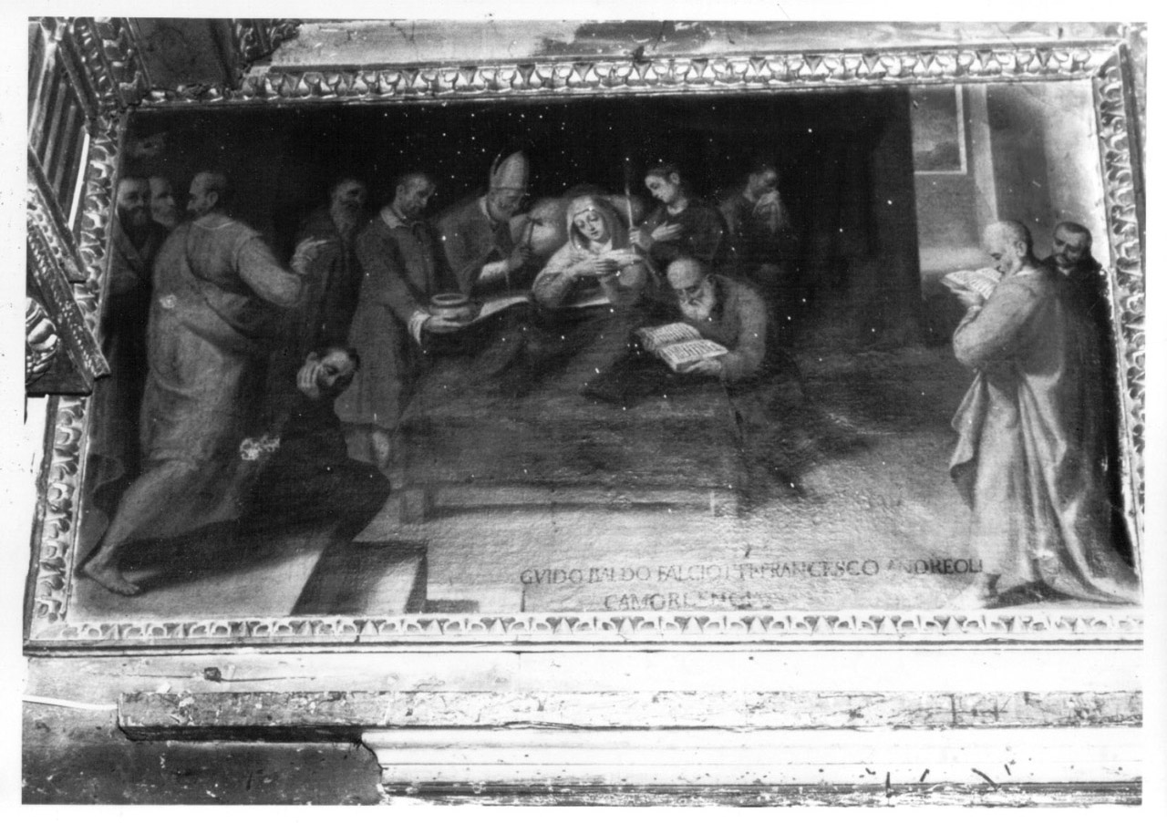 transito della Madonna (dipinto, elemento d'insieme) di Damiani Felice (e aiuti) (inizio sec. XVII)