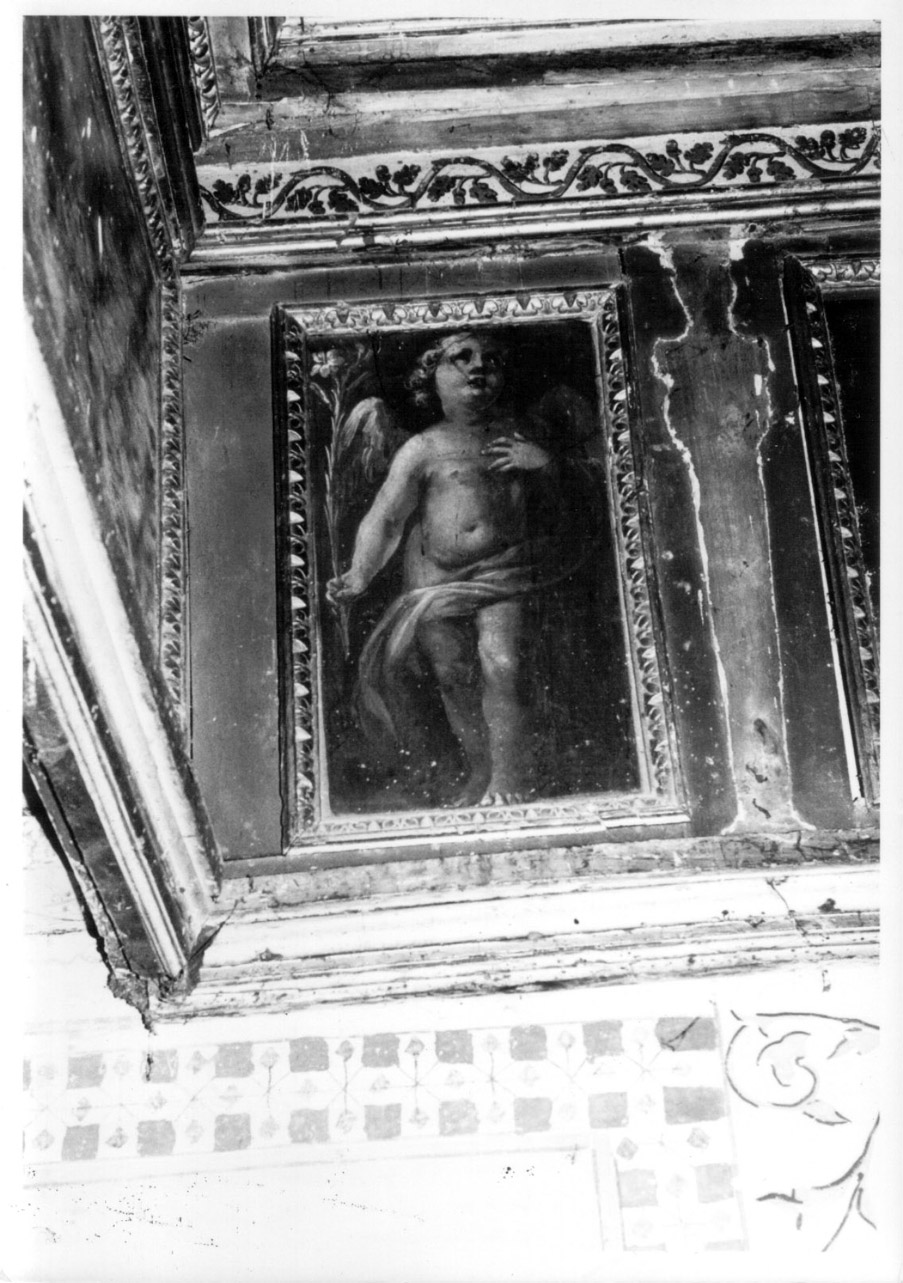 angelo con giglio (dipinto, opera isolata) di Damiani Felice (e aiuti) (inizio sec. XVII)