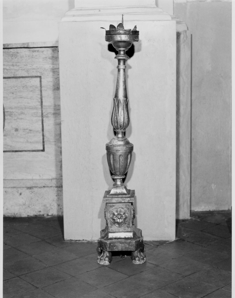 candelabro, coppia - bottega Italia centrale (sec. XVIII)