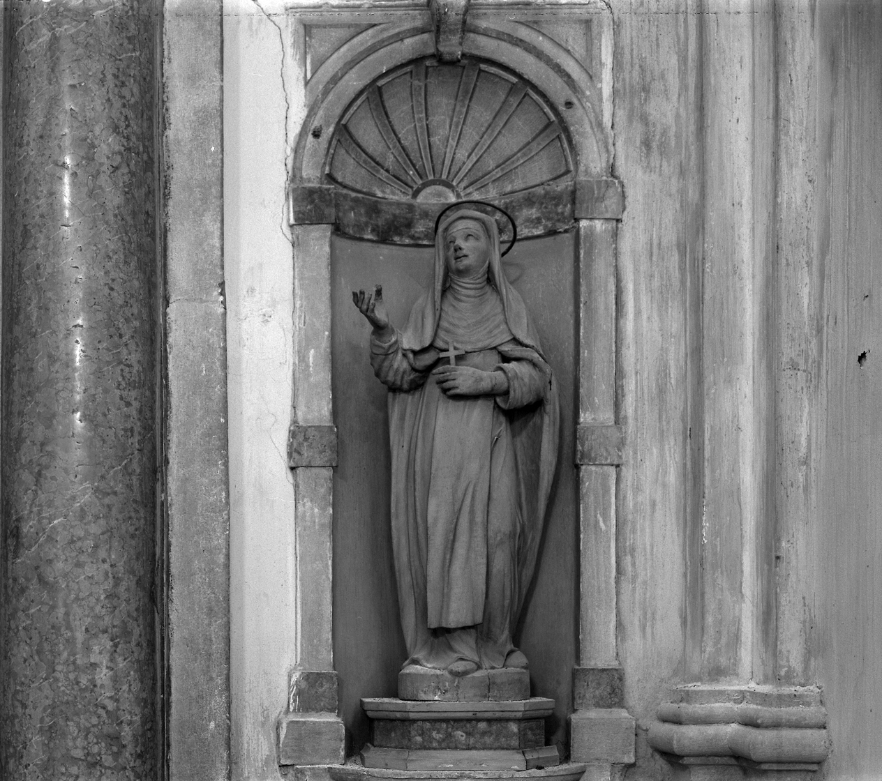 Santa Caterina da Siena (statua) - ambito veneto (sec. XVII)