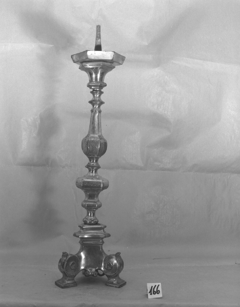 candelabro - bottega veneziana (seconda metà sec. XVIII)