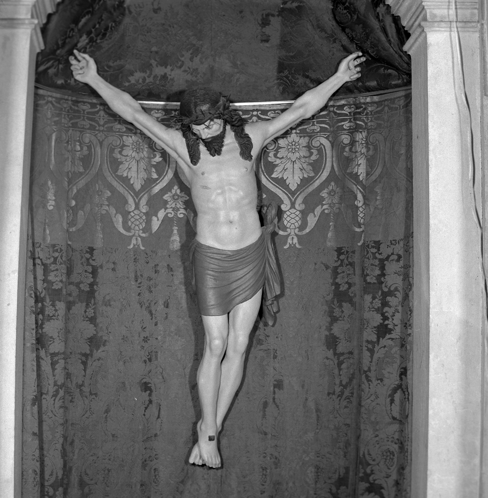 Cristo crocifisso (scultura) - bottega veneziana (sec. XIX)