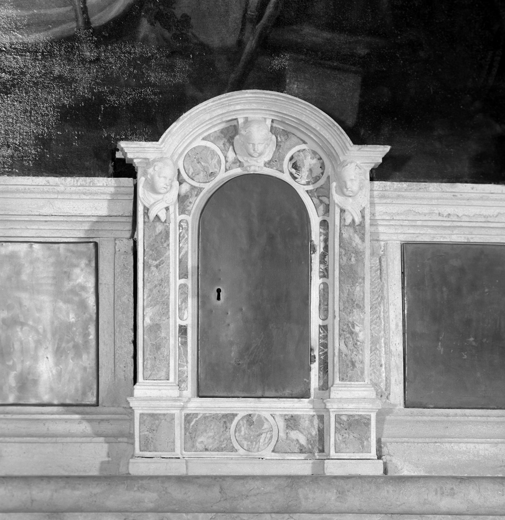 tabernacolo, elemento d'insieme - bottega veneziana (sec. XVII)