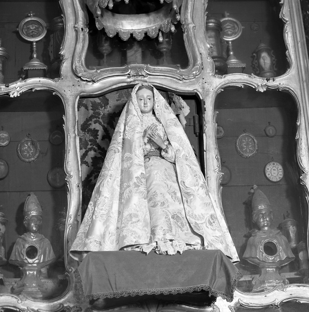 Madonna dei dolori (statuetta devozionale) - ambito spagnolo (sec. XVIII)