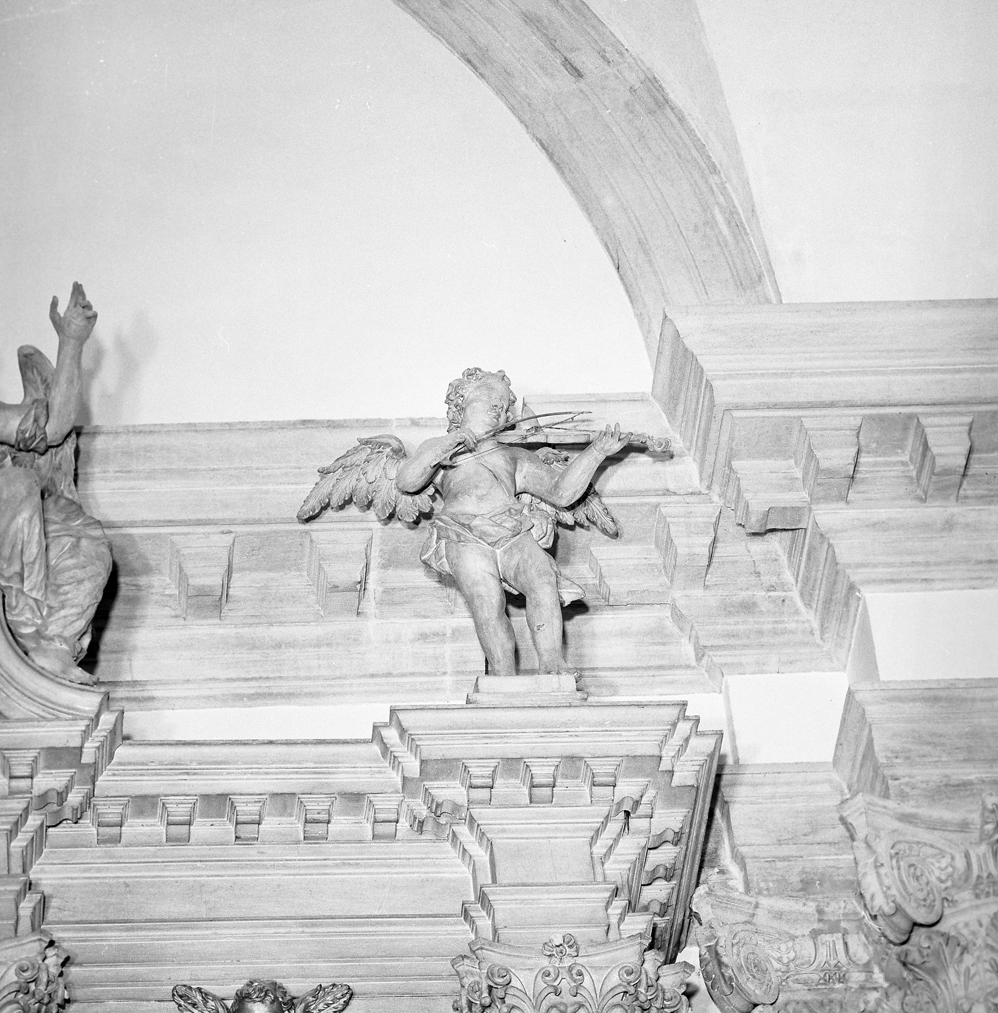 angelo (scultura, elemento d'insieme) di Callido Gaetano (sec. XVIII)