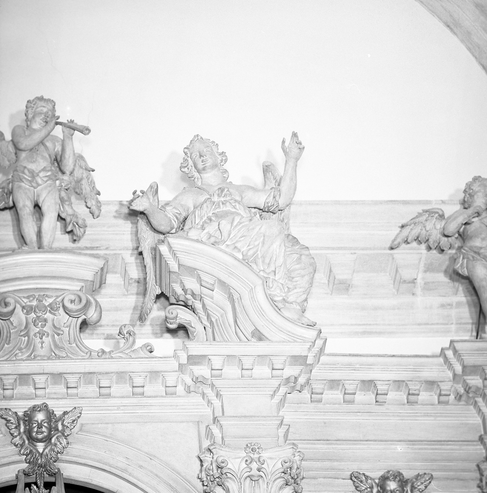 angelo (scultura, elemento d'insieme) di Callido Gaetano (sec. XVIII)