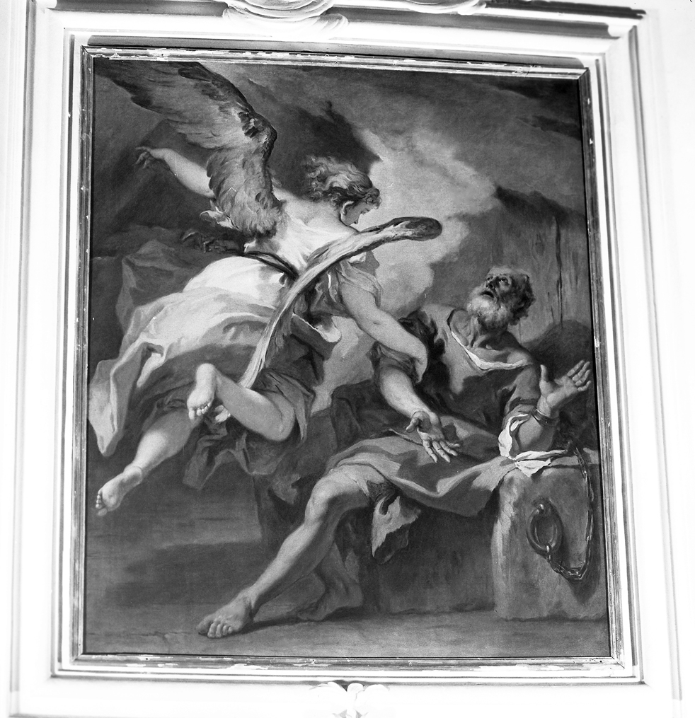 estasi di San Paolo (dipinto) di Lazzarini Gregorio (sec. XVIII)