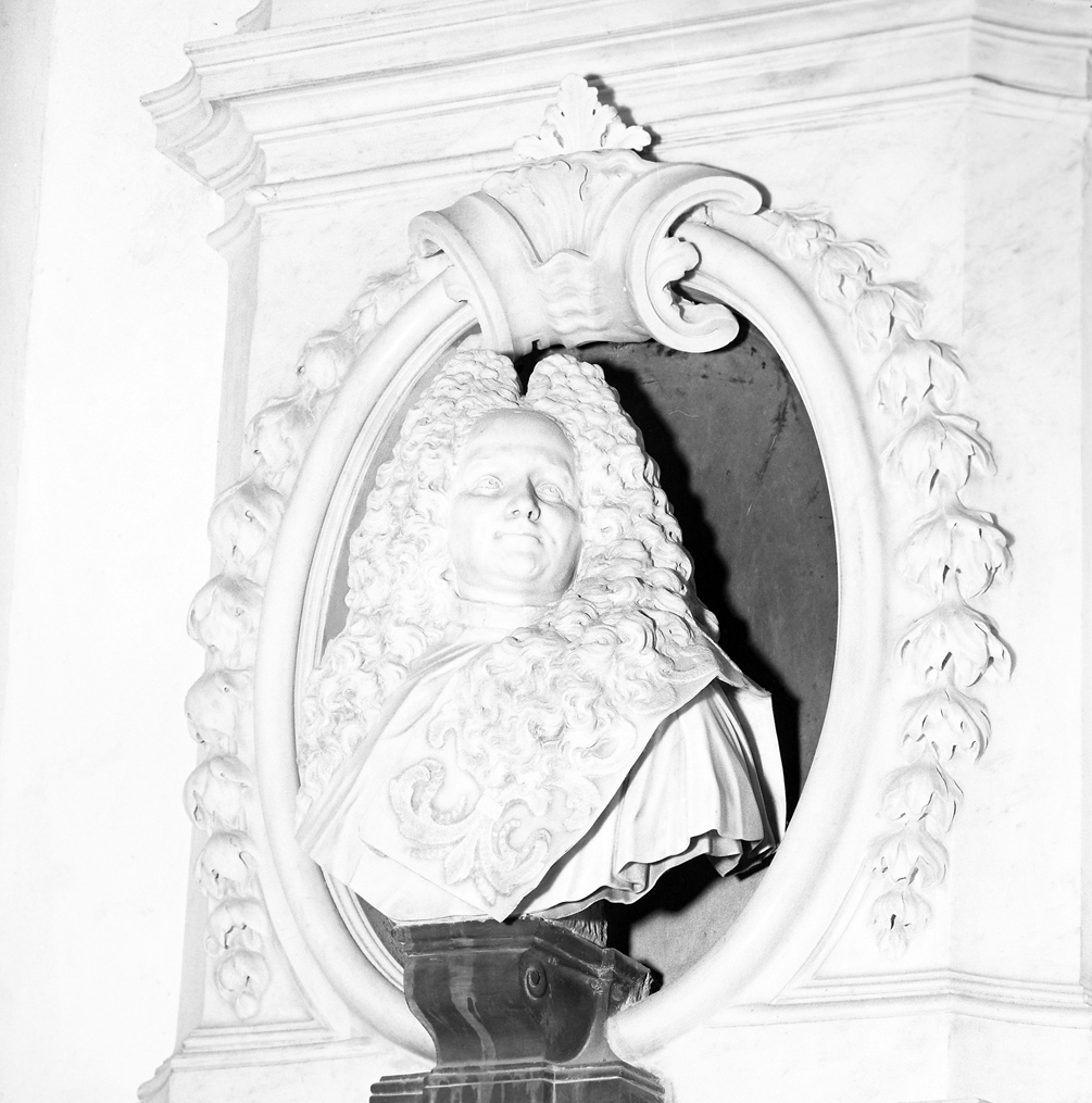 Foscarini Sebastiano, busto ritratto d'uomo (busto, elemento d'insieme) di Bernardi Giuseppe detto Giuseppe Torretti (attribuito) (sec. XVIII)