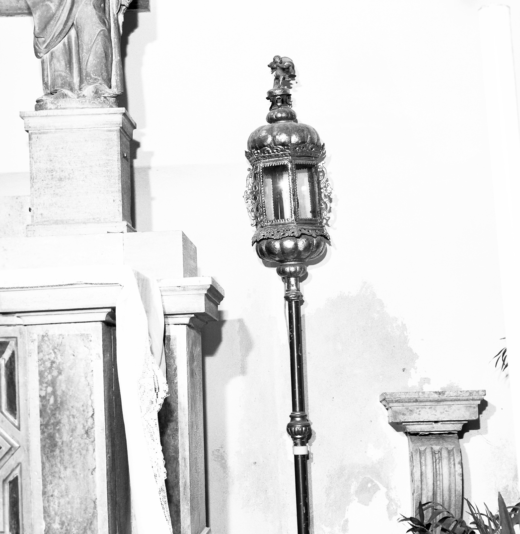 lanterna processionale - ambito veneto (fine/inizio secc. XVIII/ XIX)