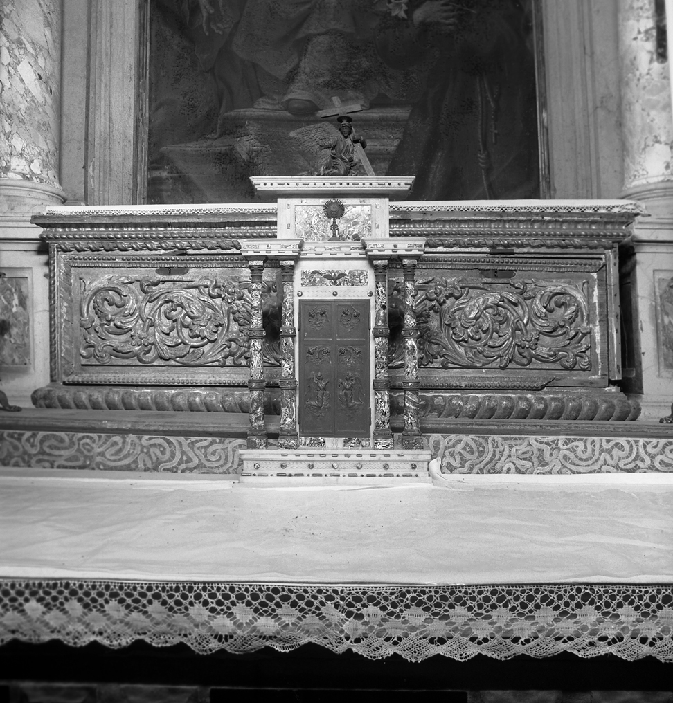 tabernacolo - a tempietto - ambito veneto (fine/inizio secc. XVIII/ XIX)