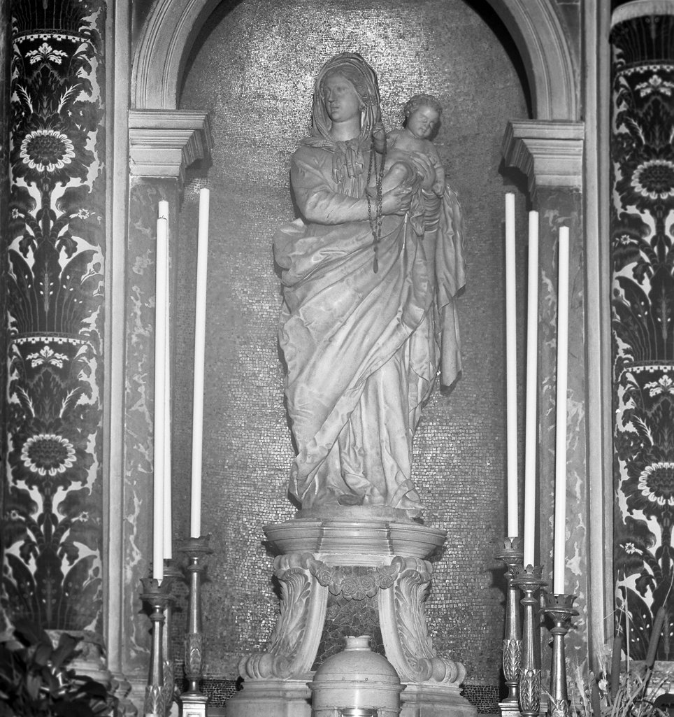 Madonna con Bambino (gruppo scultoreo) di Morlaiter Giovanni Maria (metà sec. XVIII)