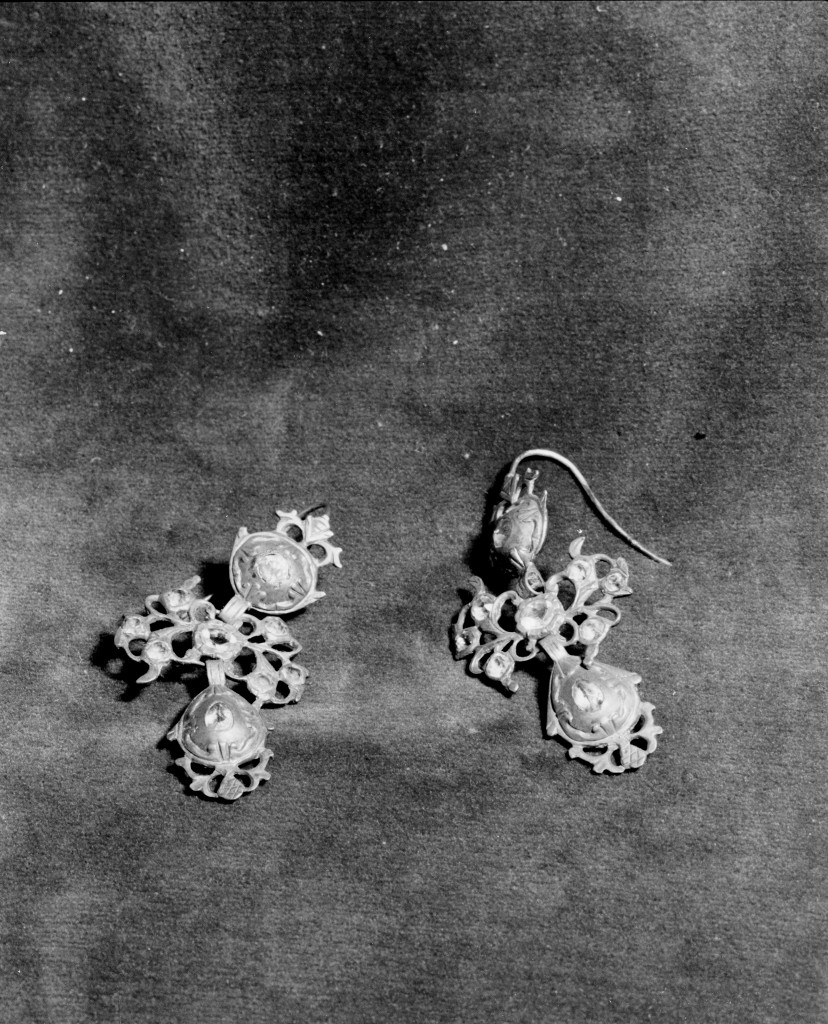 orecchino - a pendente, coppia - bottega veneta (sec. XIX)