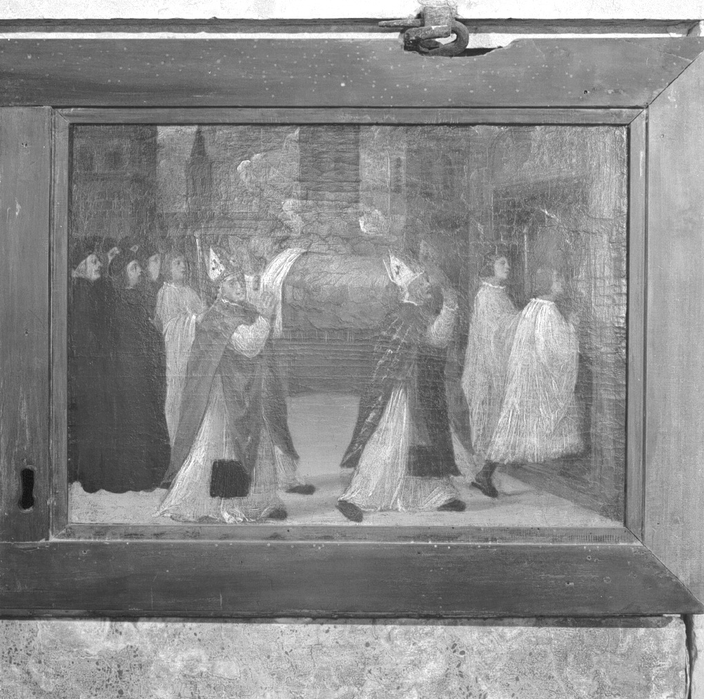 trasporto del corpo di San Niceta (dipinto) di Meldolla Andrea detto Andrea Schiavone (sec. XVI)