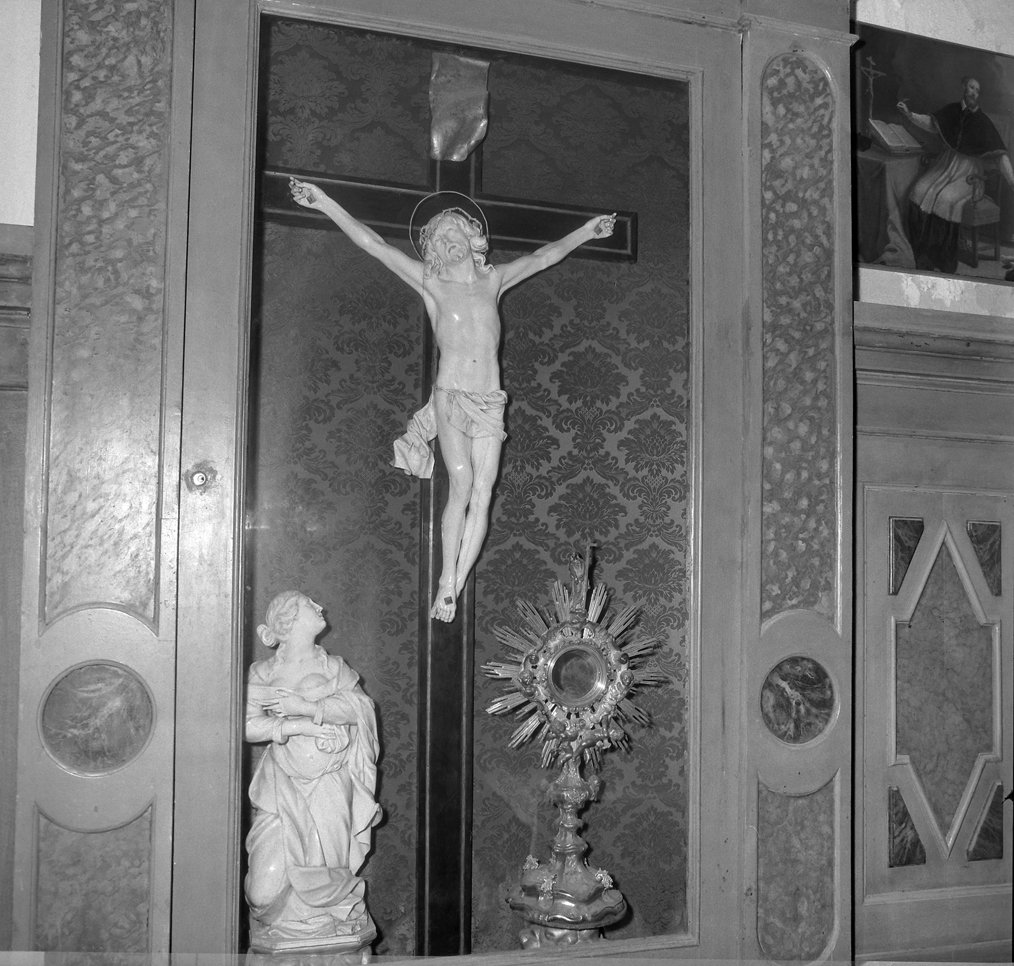 Cristo crocifisso (croce da parete) - ambito veneziano (fine sec. XVIII)