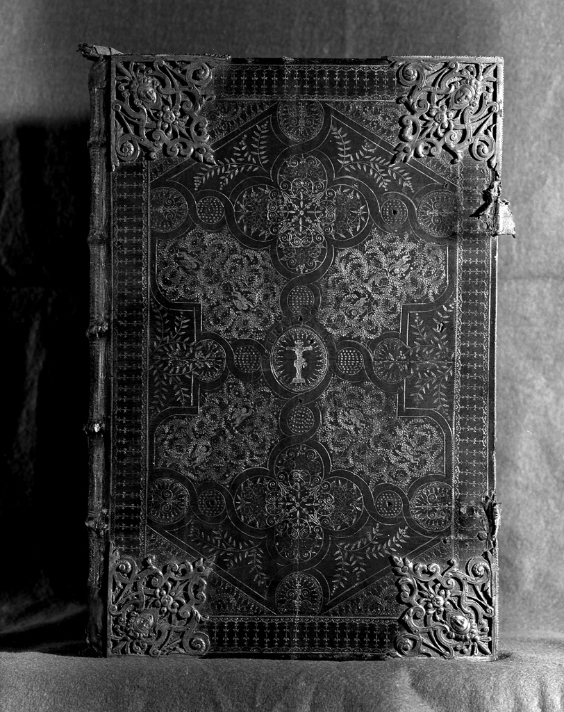 coperta di libro liturgico - bottega veneziana (sec. XVII)