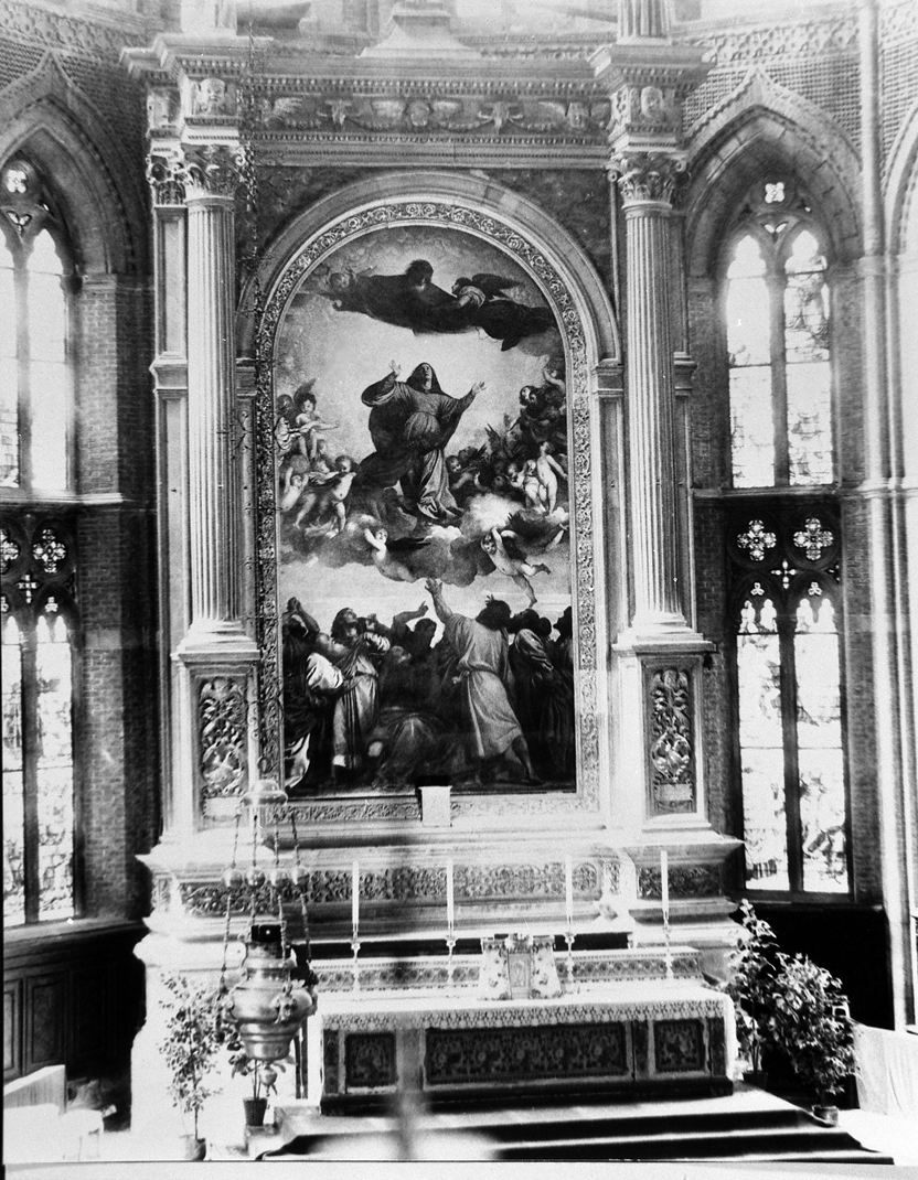 motivi decorativi floreali (ancona, insieme) di Bregno Lorenzo (sec. XVI)
