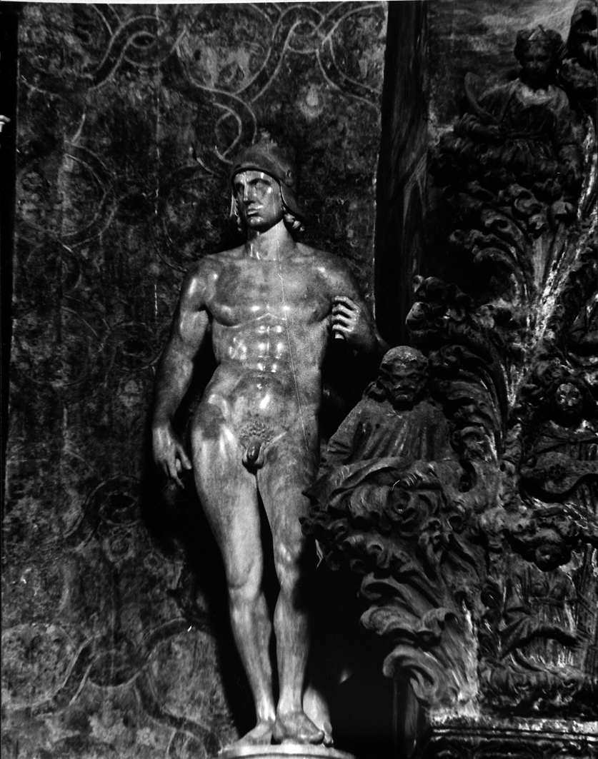 Nettuno (scultura, elemento d'insieme) di Bregno Lorenzo, Bregno Giovanni Battista (inizio sec. XVI)
