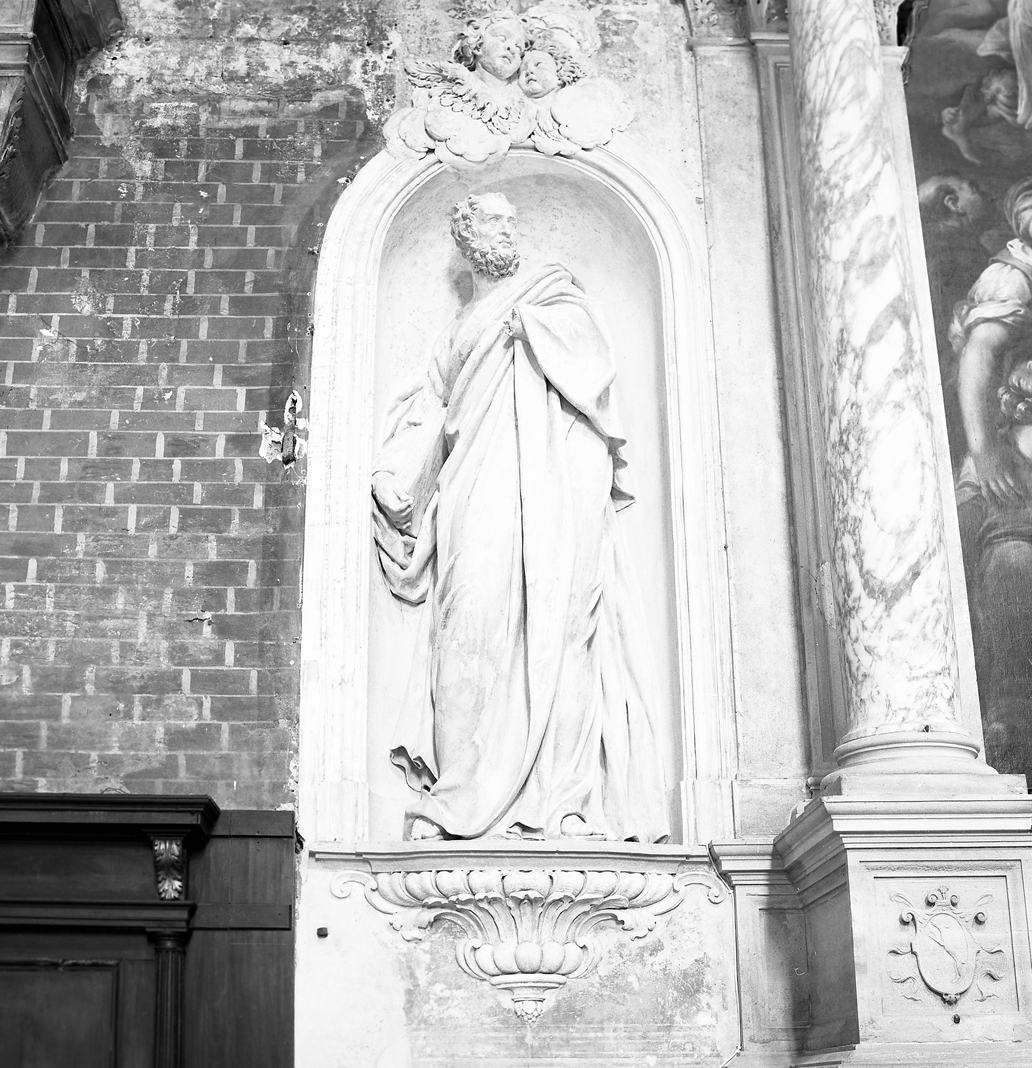 San Pietro (scultura, elemento d'insieme) di Vittoria Alessandro (sec. XVI)