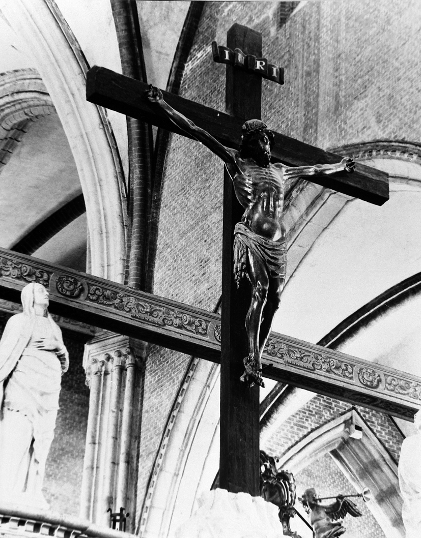Cristo crocifisso (scultura) - ambito toscano (sec. XV)