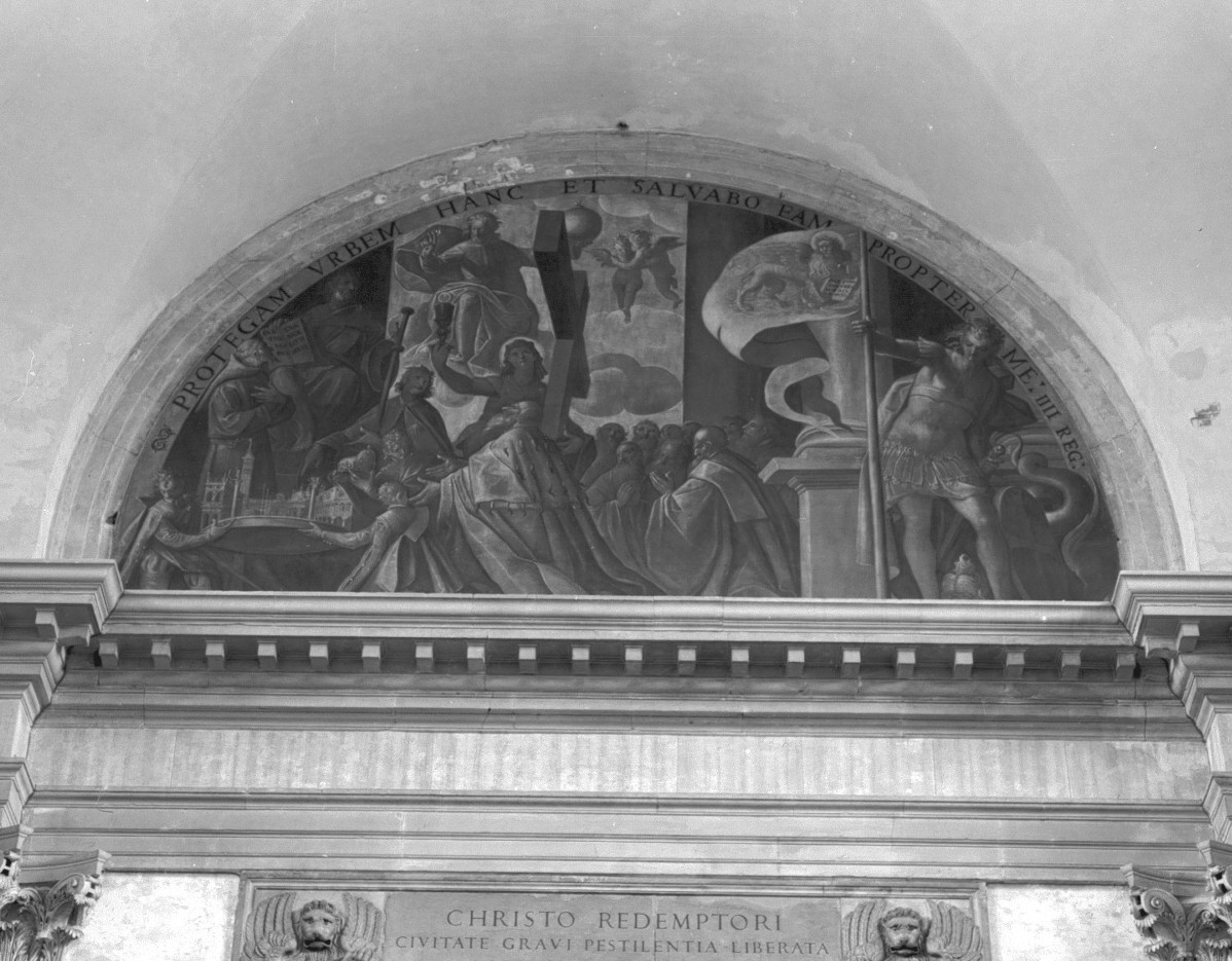 Voto di Venezia per la liberazione della peste (dipinto, opera isolata) di Piazza Paolo (sec. XVII)