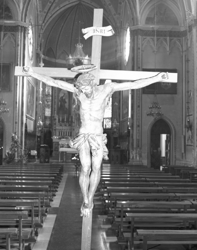 Cristo crocifisso (scultura) - ambito veneto (fine sec. XVII)