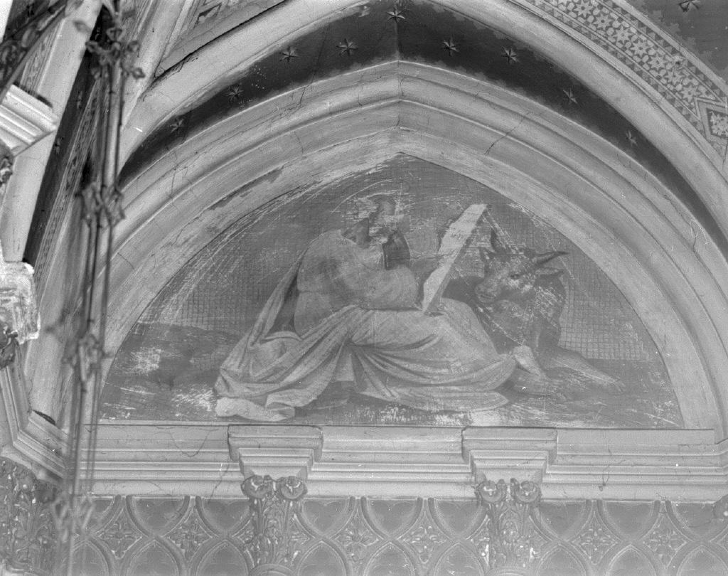 San Luca Evangelista (dipinto, elemento d'insieme) - ambito veneto (sec. XIX)