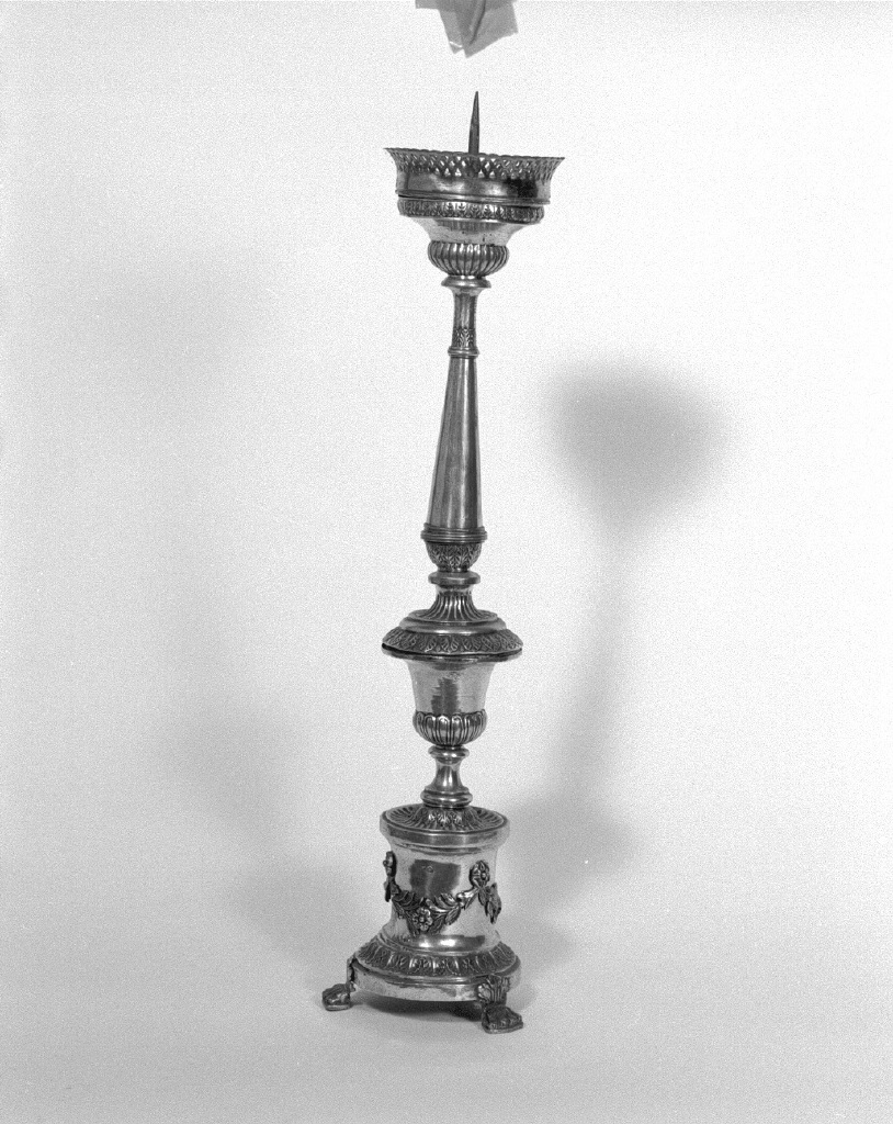 candeliere - bottega veneziana (sec. XIX)