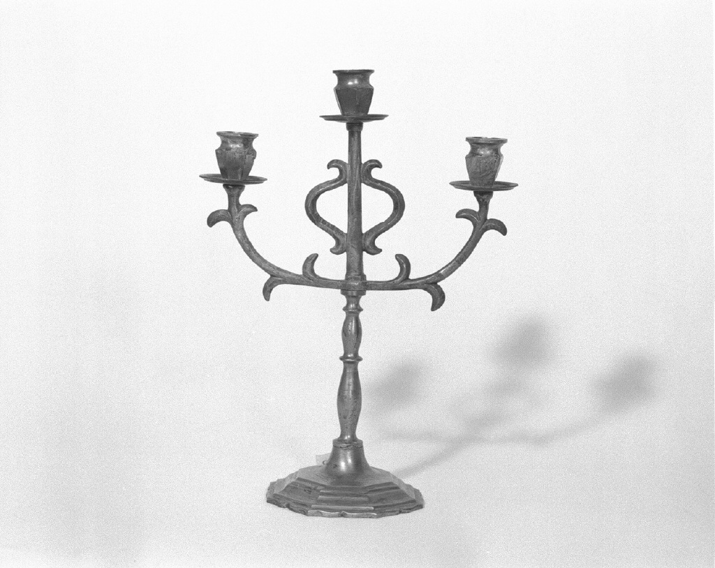 candelabro - bottega veneta (secc. XIX/ XX)