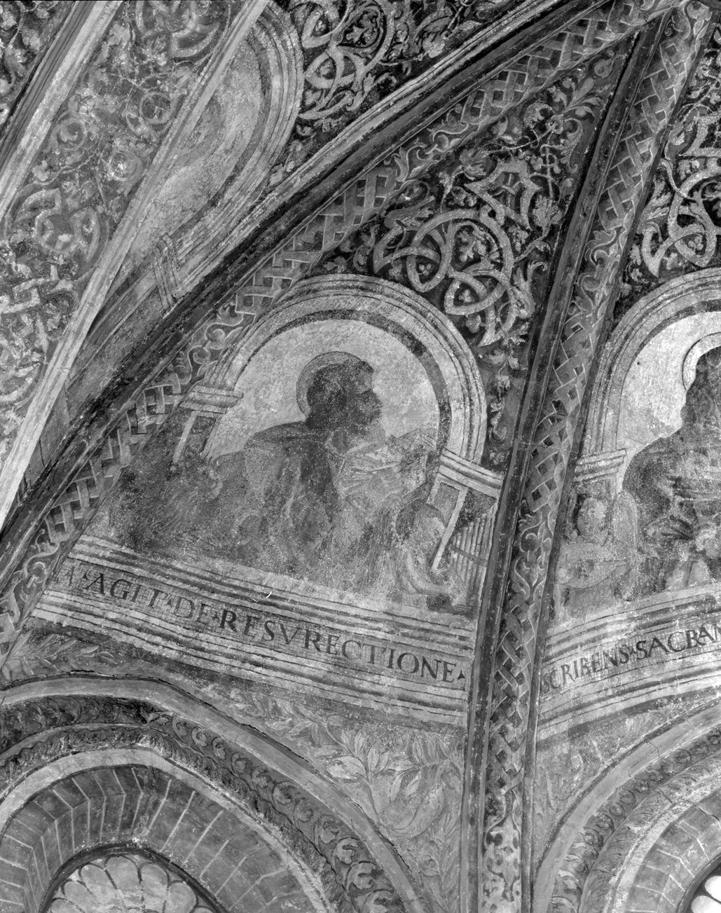 San Marco Evangelista (dipinto, elemento d'insieme) - ambito veneto (sec. XV)