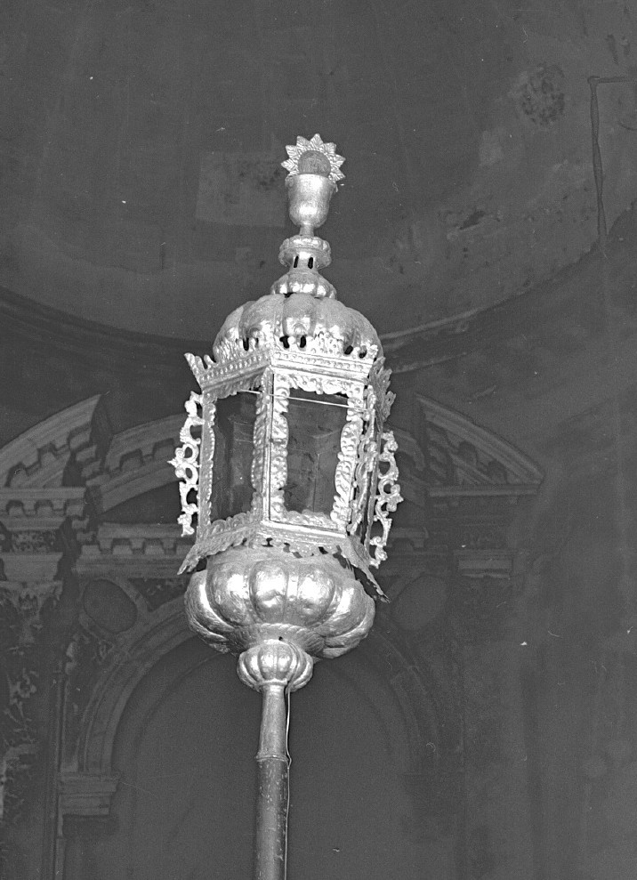 lanterna processionale - bottega veneta (secc. XVII/ XVIII)