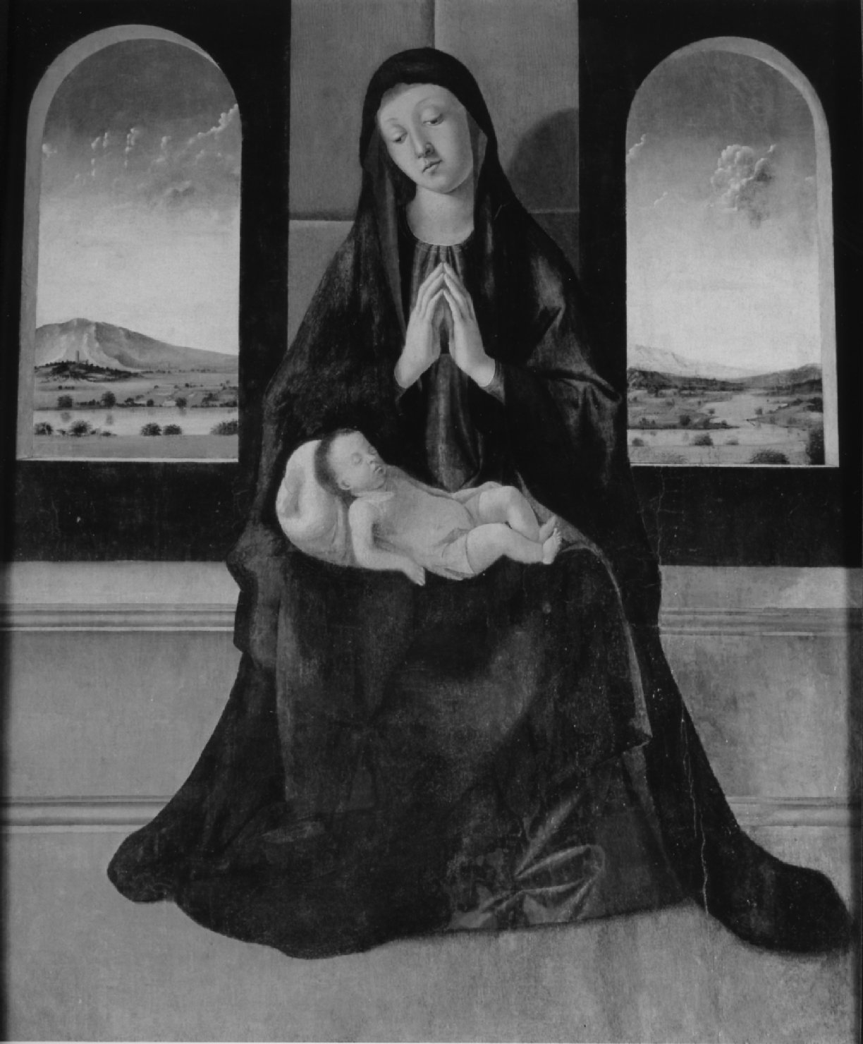 Madonna con Bambino (dipinto) - ambito veneto (sec. XV)