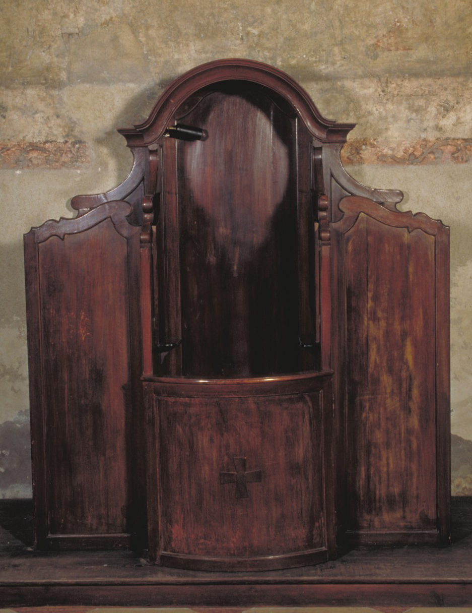 confessionale - bottega veneziana (sec. XVII)