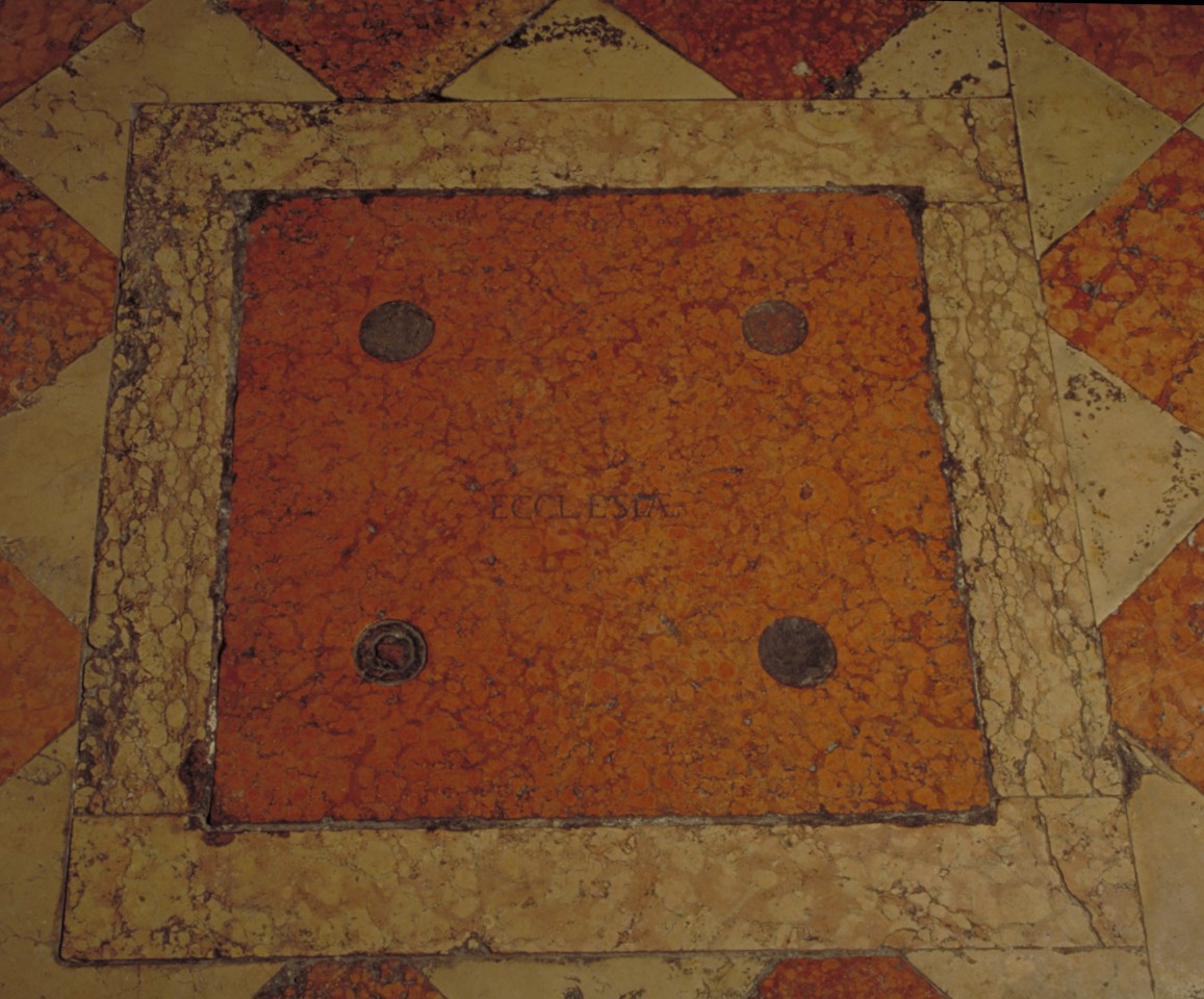 lastra tombale - bottega veneziana (fine sec. XVII)