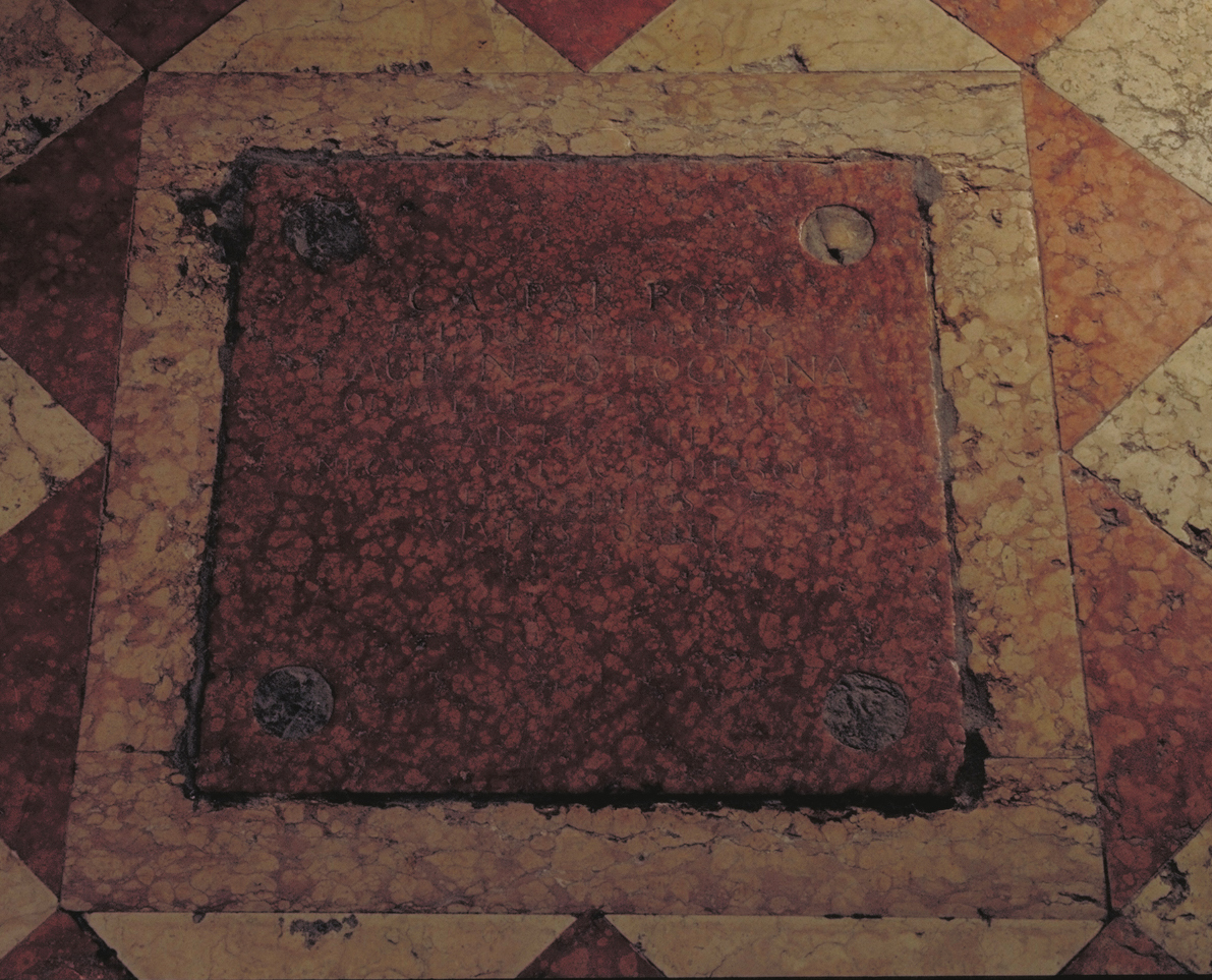 lastra tombale - bottega veneziana (sec. XVIII)