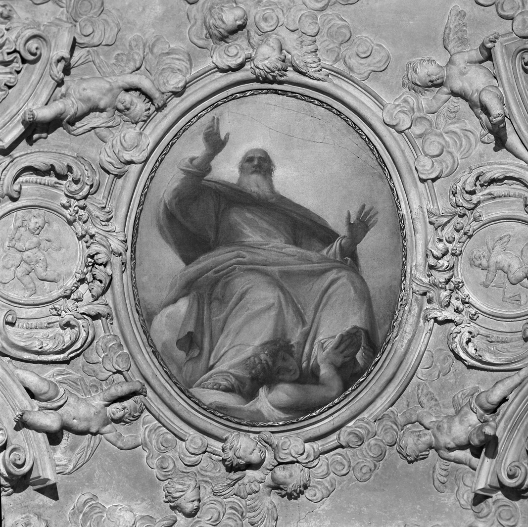 Dio Padre (dipinto, elemento d'insieme) di Fumiani Giovanni Antonio (fine/inizio secc. XVII/ XVIII)