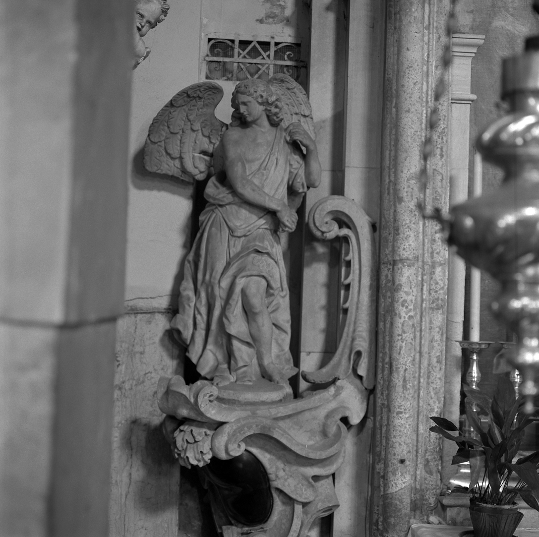 angelo (statua, elemento d'insieme) di Marinali Orazio (inizio sec. XVIII)