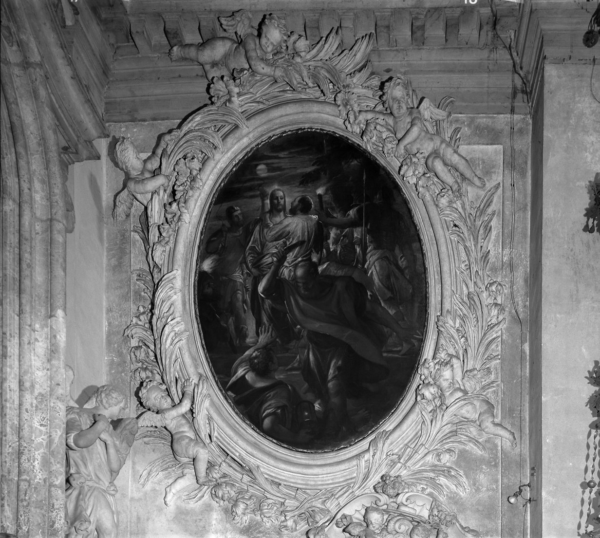 cattura di Cristo (dipinto) di Fumiani Giovanni Antonio (fine/inizio secc. XVII/ XVIII)