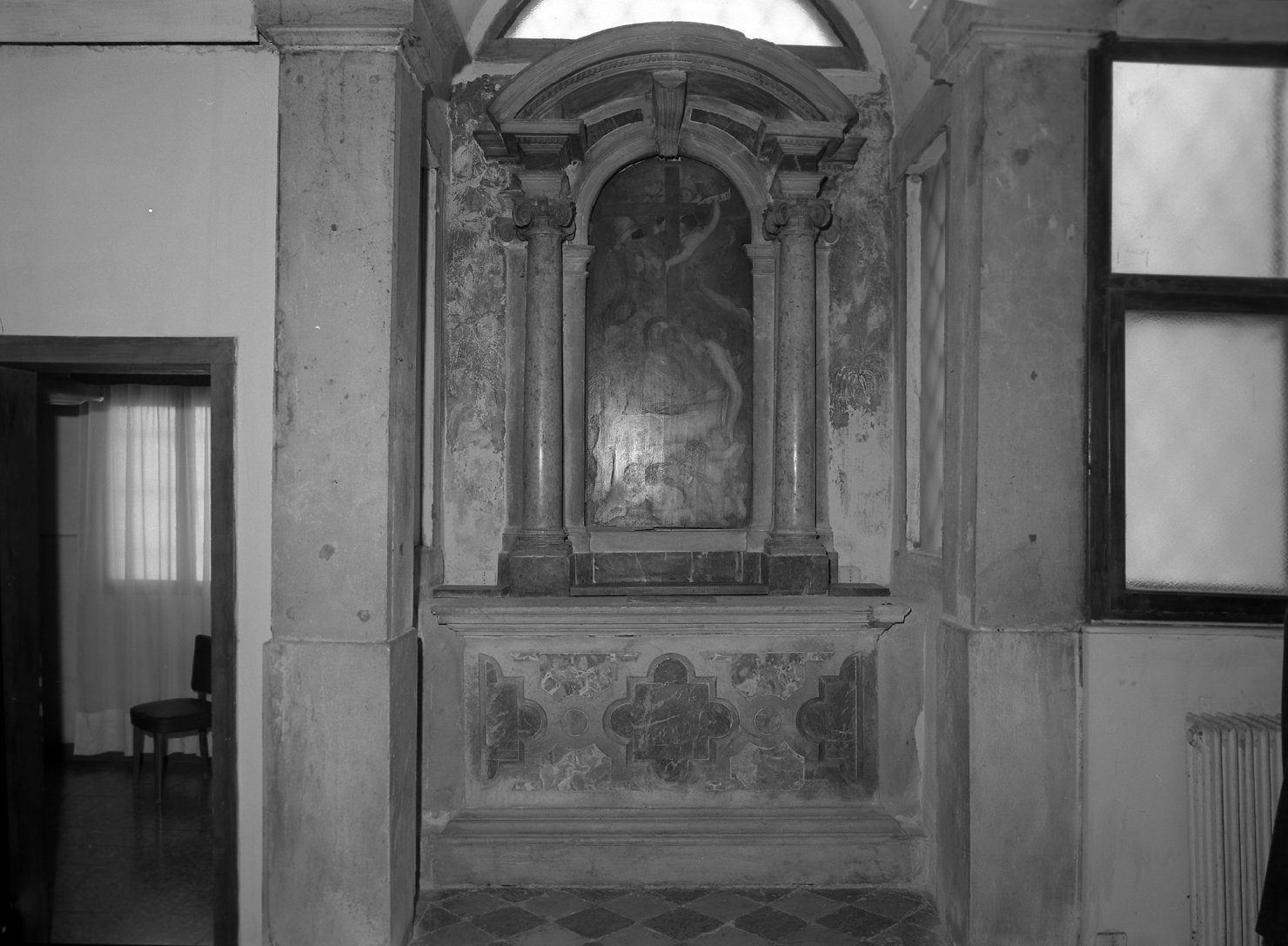 altare, insieme - ambito veneto (sec. XVII)