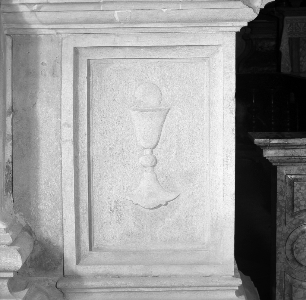 calice eucaristico (rilievo) - ambito veneziano (sec. XVI)